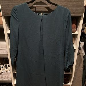 H&M green long sleeve dress size 12